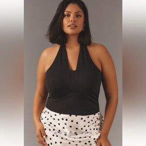 Anthropologie NWT Tailored Halter Top size XL.